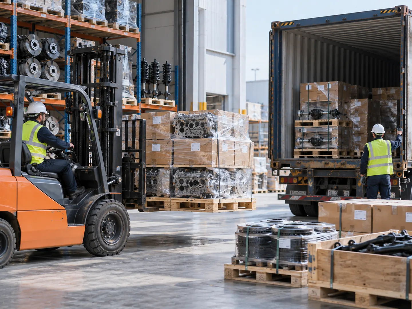 Auto Parts Shipping from China to the USA, Canada and Mexico