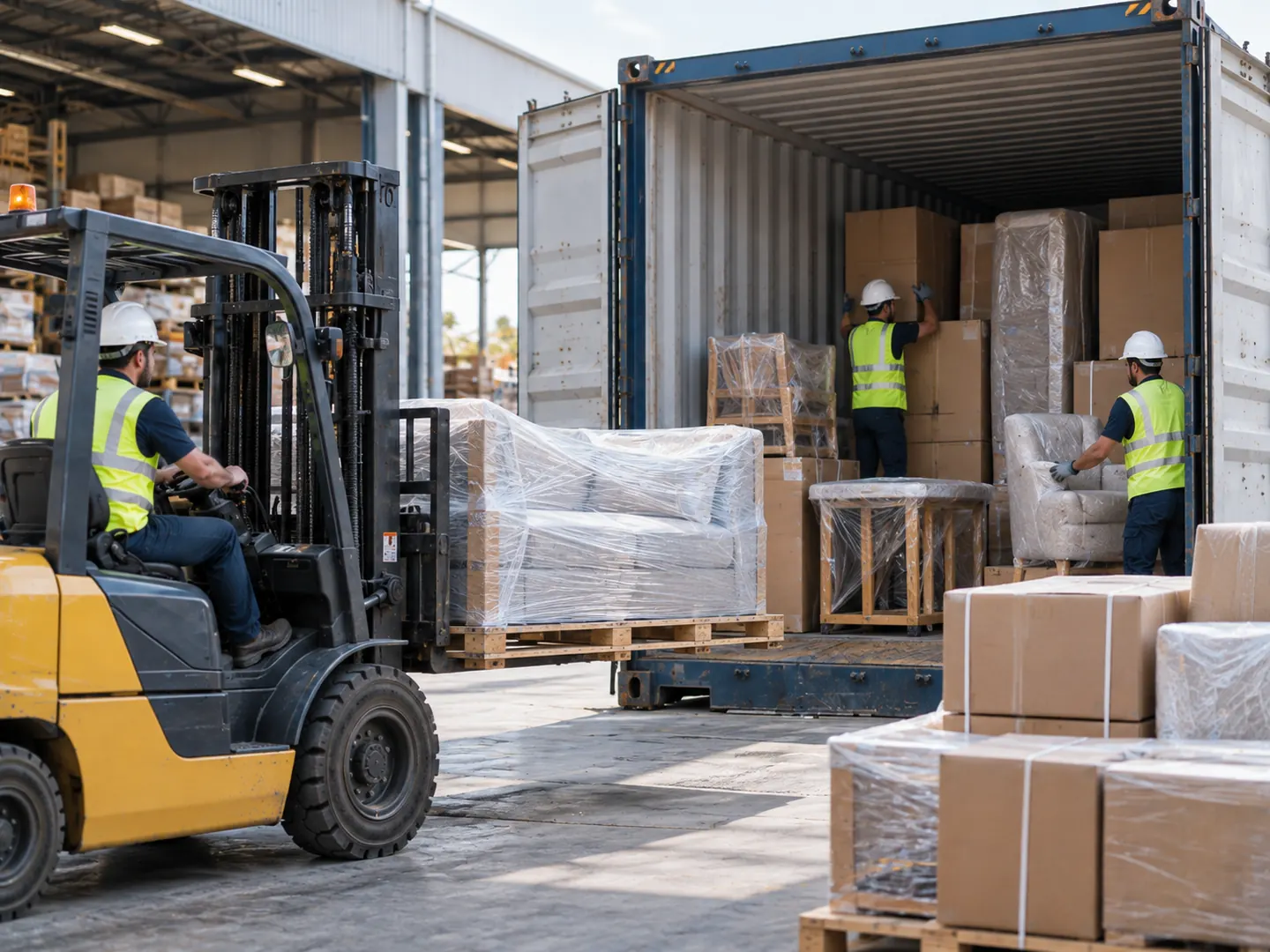 Furniture Shipping from China to the USA, Canada and Mexico
