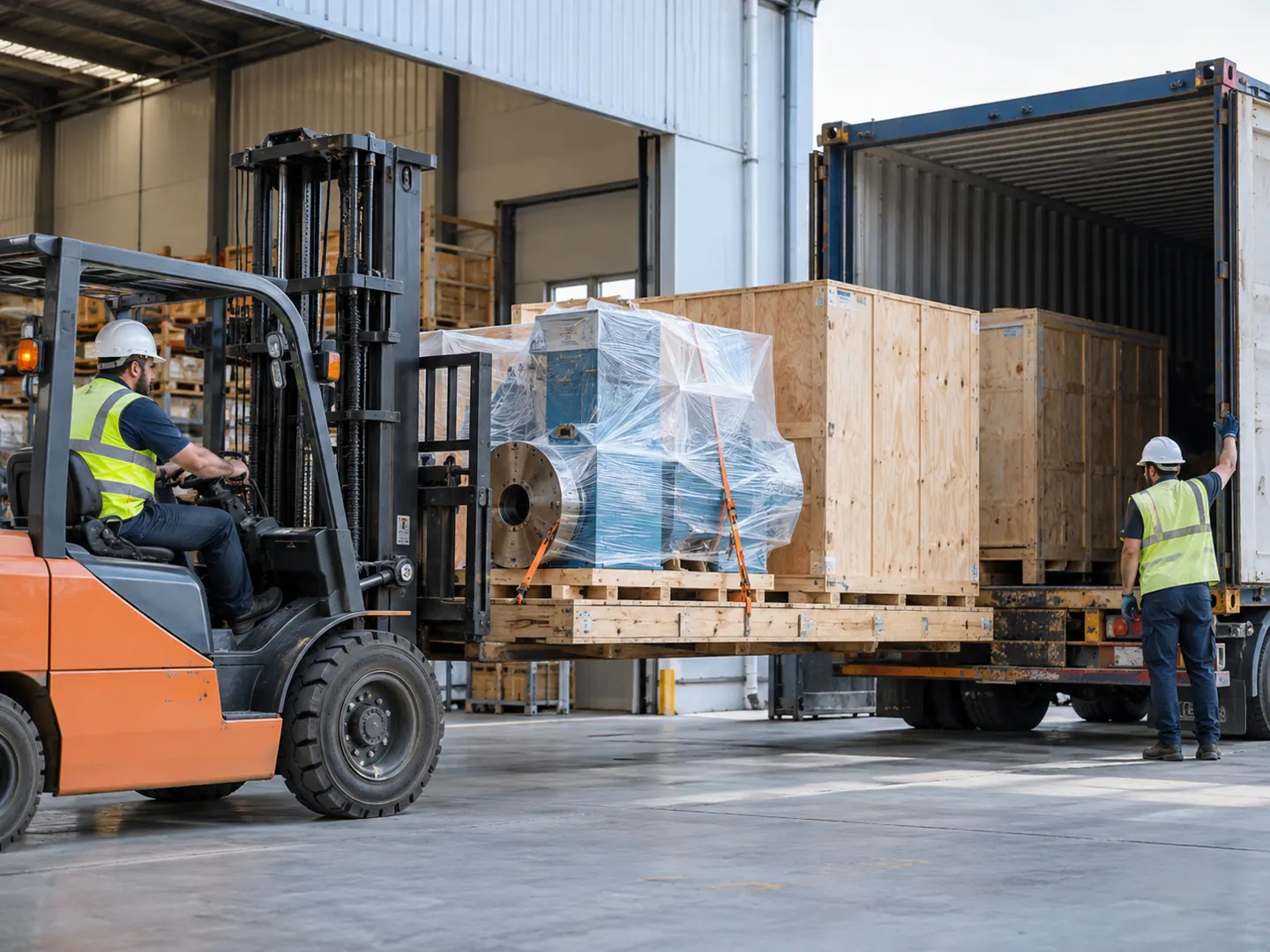 Machinery Shipping from China to the USA, Canada and Mexico
